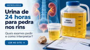 Urina de 24 horas para investigação metabólica de cálculo renal
